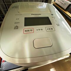 【中古】スチーム圧力IH炊飯器　パナソニック　SR-VSX109　5.5合焚き　2019年製🐶「ジモティ見た」でドリンクプレゼント中‼🐶の画像