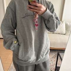 【中古品】バスキア/グレーパーカーM　の画像