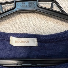 【Hushush】ネイビー　チュニックの画像