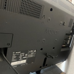 SHARP 32インチ液晶テレビ（LC-32H40）中古の画像