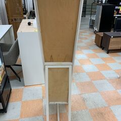 ＼家具＊家電のお店／【ｼﾞｬﾝｸﾞﾙｼﾞｬﾝｸﾞﾙ石川金沢店】 全身鏡 ホワイト W(幅)30.5×D(奥行き)50×H(高さ)143cmの画像