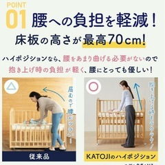 ベビーベッドの画像