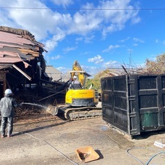 建物解体、木造、鉄骨の画像