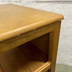 【カリモク】 karimoku 刈谷木工 キャビネット 電話台 FAX台 カリモク家具 木製家具 ブランド家具 国産家具 A1030の画像