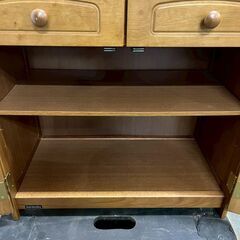 【カリモク】 karimoku 刈谷木工 キャビネット 電話台 FAX台 カリモク家具 木製家具 ブランド家具 国産家具 A1030の画像