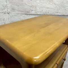 【カリモク】 karimoku 刈谷木工 キャビネット 電話台 FAX台 カリモク家具 木製家具 ブランド家具 国産家具 A1030の画像