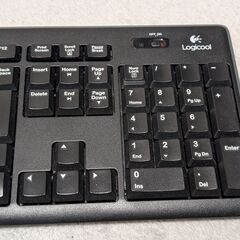 ロジクール ワイヤレスキーボード K270 ワイヤレス キーボード 無線 薄型 テンキー USB接続の画像