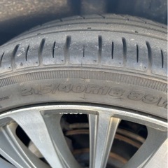 エンケイ 18インチ プリウス 4本 タイヤホイールの画像