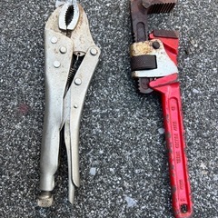 バイスプライヤー/パイプレンチ/キリ/スパナ/モンキーの画像