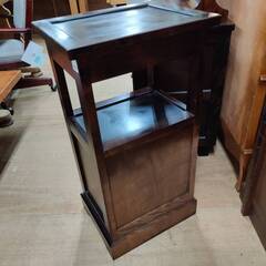 【愛品倶楽部柏店】北海道民芸家具 HOKUMIN TEL台 カバ材使用の画像