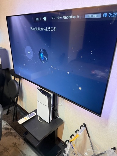 【使用2回、ほぼ新品の極美品・テレビ台付き！・12/25までの限定販売！】REGZA レグザ テレビ 55Z570L (55インチ / 4K テレビ/倍速液晶/Dolby Atomos/ダブルチューナー