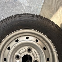 軽トラック用タイヤホイールセットの画像