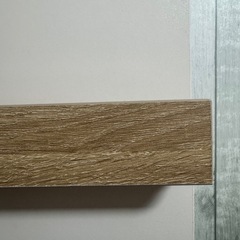 LOWYA（ロウヤ）突っ張りラック／パーテーション｜幅80cm ナチュラル｜使用約1年・状態良好の画像