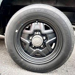 ⭐️あげます👍タイヤのみ4本セット(バリ山)175-80-16  ブリヂストンデューラーの画像