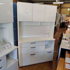 【愛品倶楽部柏店】NITORI ニトリ 3枚扉キッチンボード ソレル120KB 幅120cmの画像