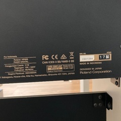 Roland 電子ピアノ　の画像