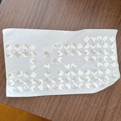 カラーチャート　ネイル　見本　ジェルネイル　両面テープ付きの画像