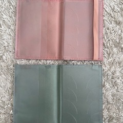 お薬手帳カバー　カードケース　2つ
の画像