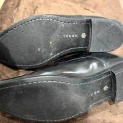 REGAL 黒ビジネススーツの画像