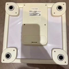 オムロン体重体組成計 HBF-214-W カラダスキャン ホワイト の画像