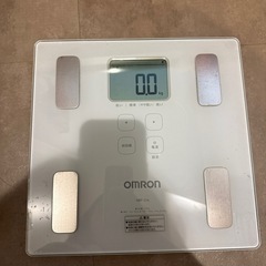 オムロン体重体組成計 HBF-214-W カラダスキャン ホワイト の画像