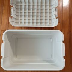 旧仕様 無印良品 再生ポリプロピレン入り 頑丈収納ボックス 大の画像