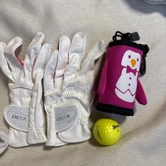 美品　ゴルフ小物セットの画像