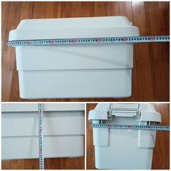 旧仕様 無印良品 再生ポリプロピレン入り 頑丈収納ボックス 大の画像