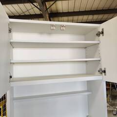 【愛品倶楽部柏店】NITORI ニトリ 2枚扉キッチンボード ソレル80KB 幅80cmの画像