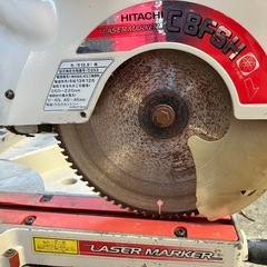 卓上スライド丸のこ【レーザーマーカ付】 のこ刃径216mm C8FSHの画像