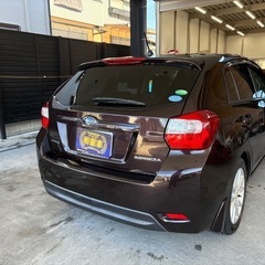 走行距離9.1万Km　車検R9.6迄　スバル　インプレッサ　2.0ｉ4WD　アイサイト　走行距離9.1万Km　車検R9.6迄　事故歴なし　ナビ　Rカメラ　フルセグTV　Bluetooch　ETC　本革シート　シートヒーター装備　フォグライト　プッシュスタート　スマートキー2個などの画像