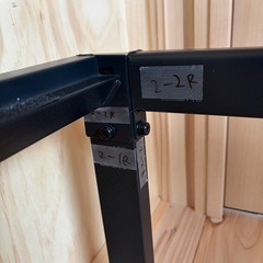 パイプベッド シングル 黒 すのこの画像