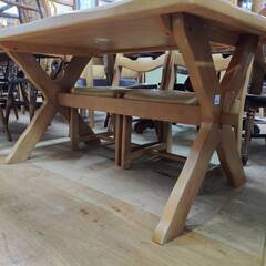 【愛品倶楽部柏店】karimoku カリモク ダイニング5点セット RUSTICの画像