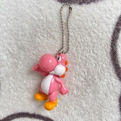ヨッシー　ピンクヨッシー　キーホルダーの画像