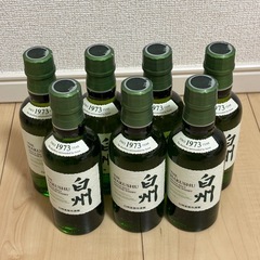 🉐白州ミニボトル、白州缶の画像