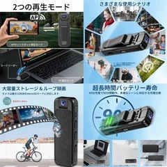 💬お話中　新品未使用品✨小型1080Pミニカメラ｜写真・動画・音声記録対応 高画質の画像