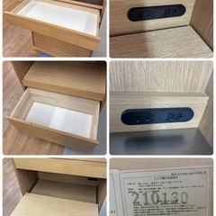 ジモティー限定価格！S759 ⭐ UNICO ウニコ SOLK ソルク キッチンボード 幅80cm USED 綺麗の画像