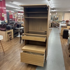 ジモティー限定価格！S759 ⭐ UNICO ウニコ SOLK ソルク キッチンボード 幅80cm USED 綺麗の画像