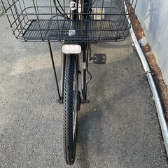 757  ブリヂストン新機種電動アシスト自転車STEP cruise26インチブラック系の画像