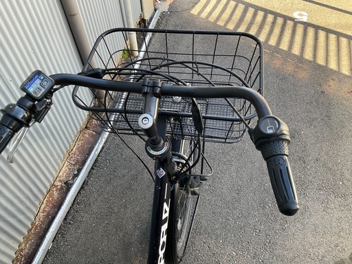 757  ブリヂストン新機種電動アシスト自転車STEP cruise26インチブラック系