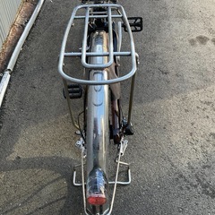 758  パナソニック最新機種電動アシスト自転車viviDX26インチパープル系ボディーの画像