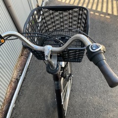 758  パナソニック最新機種電動アシスト自転車viviDX26インチパープル系ボディーの画像