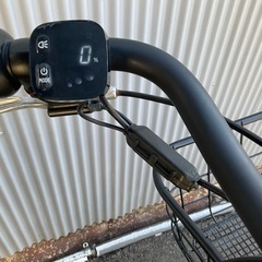 760  ブリヂストン最新機種電動アシスト自転車STEP cruise26インチブラック系の画像