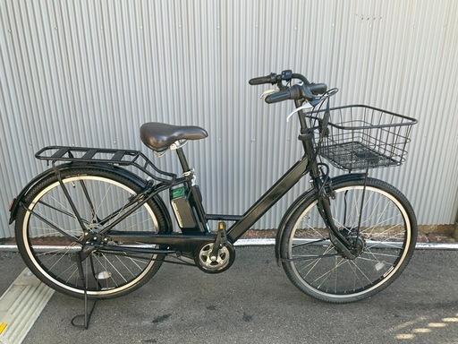 760  ブリヂストン最新機種電動アシスト自転車STEP cruise26インチブラック系