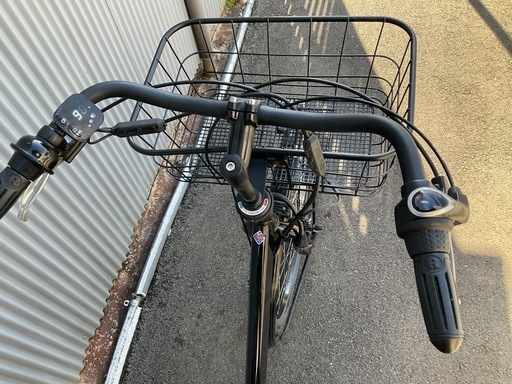 760  ブリヂストン最新機種電動アシスト自転車STEP cruise26インチブラック系