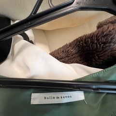 【bulle de Savon】　グリーン　チュニックワンピースの画像