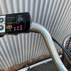 761  ブリヂストン新機種電動アシスト自転車アシスタ26インチコンアルミボディーの画像