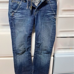 ジーンズ👖ニット🧶の画像