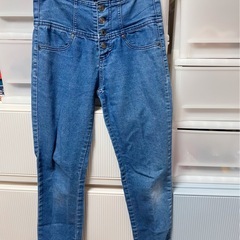 ジーンズ👖ニット🧶の画像