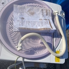 【美品　送料込み】SHARP縦型洗濯乾燥機 洗濯7.0kg 乾燥3.5kgの画像